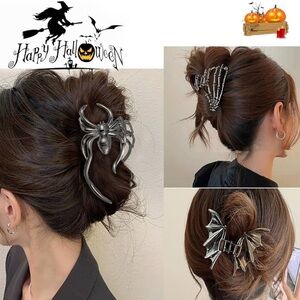 Halloween 3 pcs Hair Clip Set